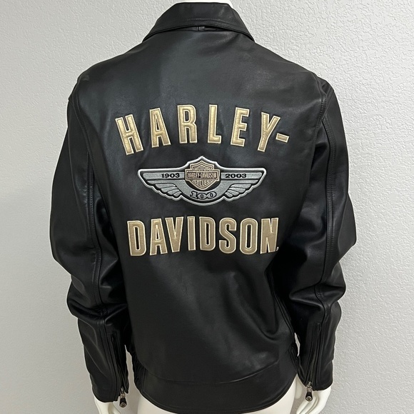 Harley-Davidson Jackets & Blazers - Harley-Davidson 100th Anniversary Leather Jacket
